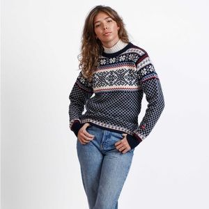 NORLENDER OSTERØY UNISEX NORDIC SKI SWEATER MADE IN NORWAY - Size Medium